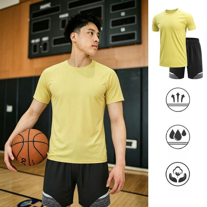 Fitness Suit Athletic O-Neck S - Compression Shorts Athletes review and price
