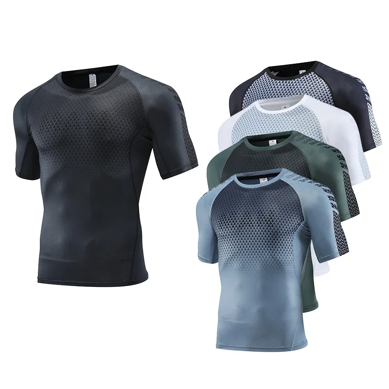 Mens Sport Top for Fitness T-s - T Shirt Tight Fit review and price