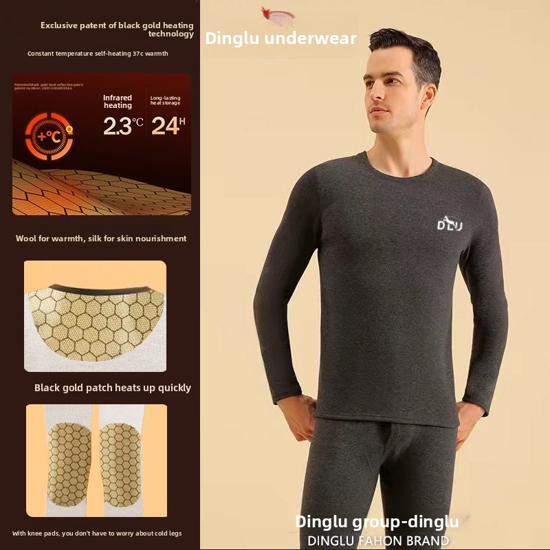 Deer Black Gold Graphene Self- - Thermal Long John review and price