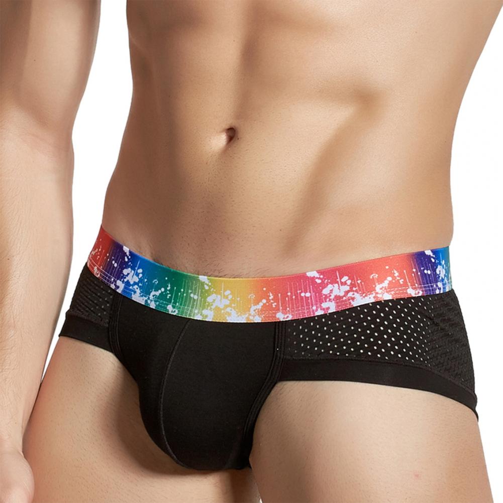 Men Briefs Soft Breathable Mes - Mesh Sport Boxer review and price